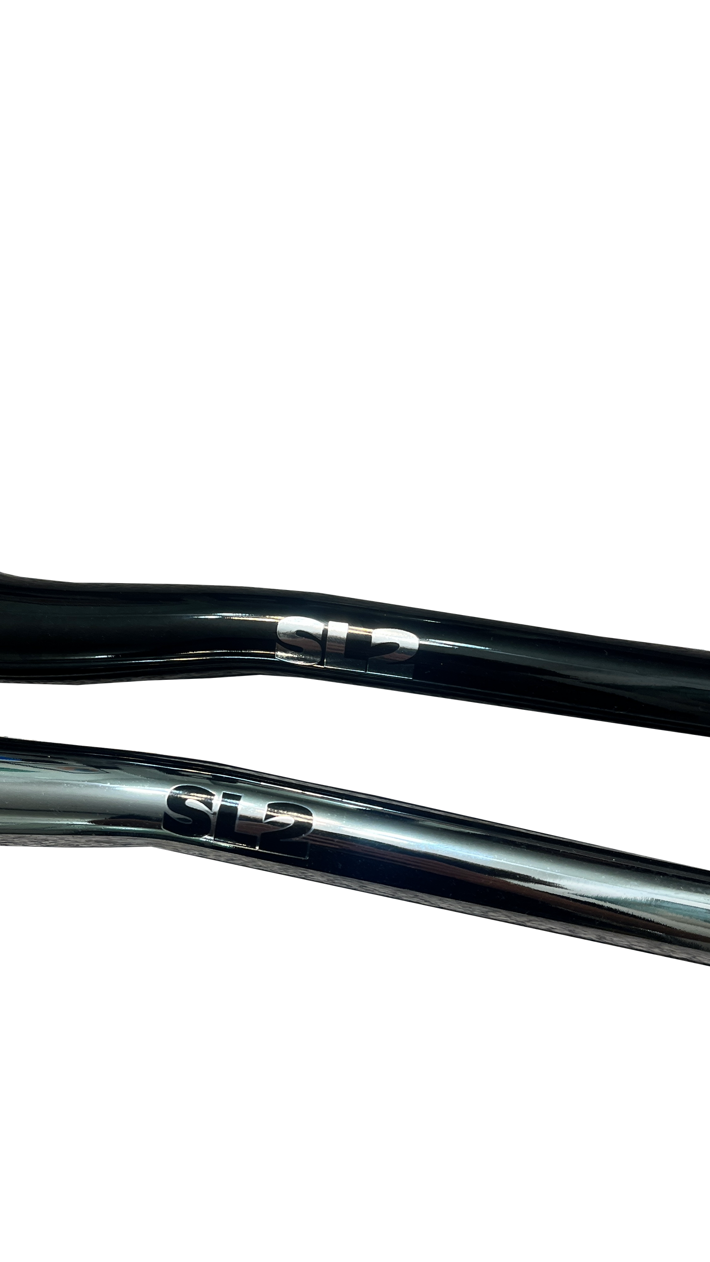 EMX Supply Chrome / GLOSSY BLACK SL2 emoto Handlebars ( 31.8mm)