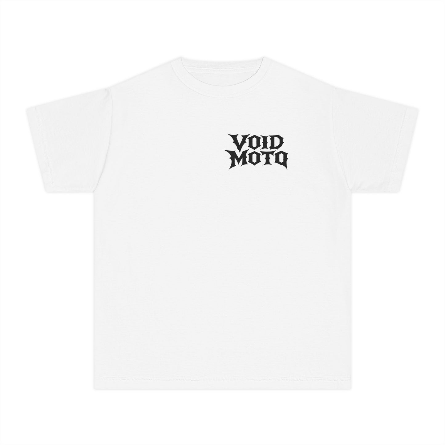 Void Moto Youth Tee V2 ALLWHITE