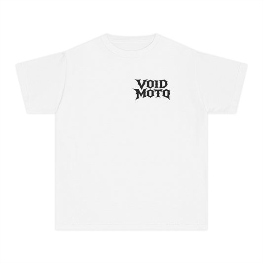 Void Moto Youth Tee V2 ALLWHITE
