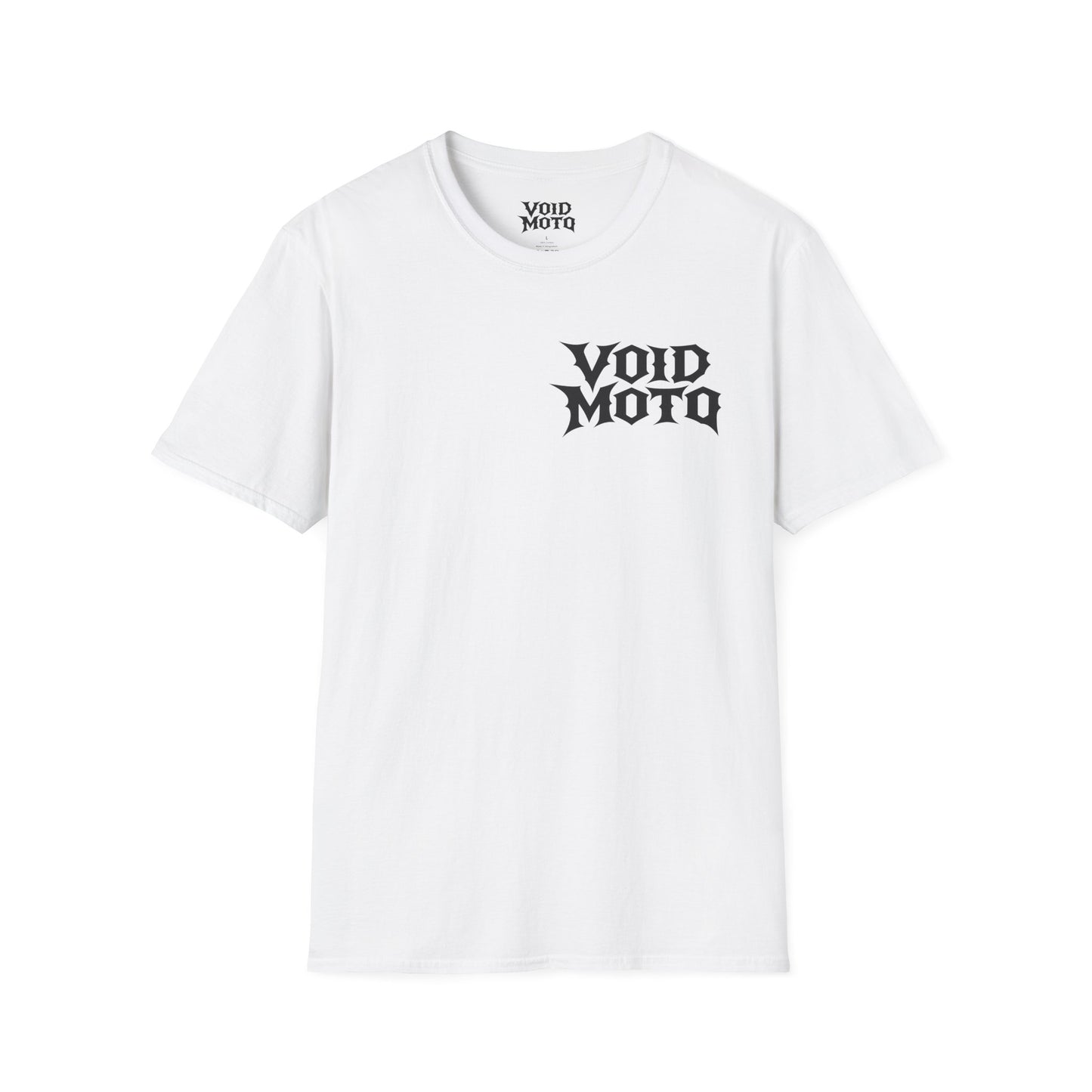 Void Moto Mens Tee V2 ALLWHITE