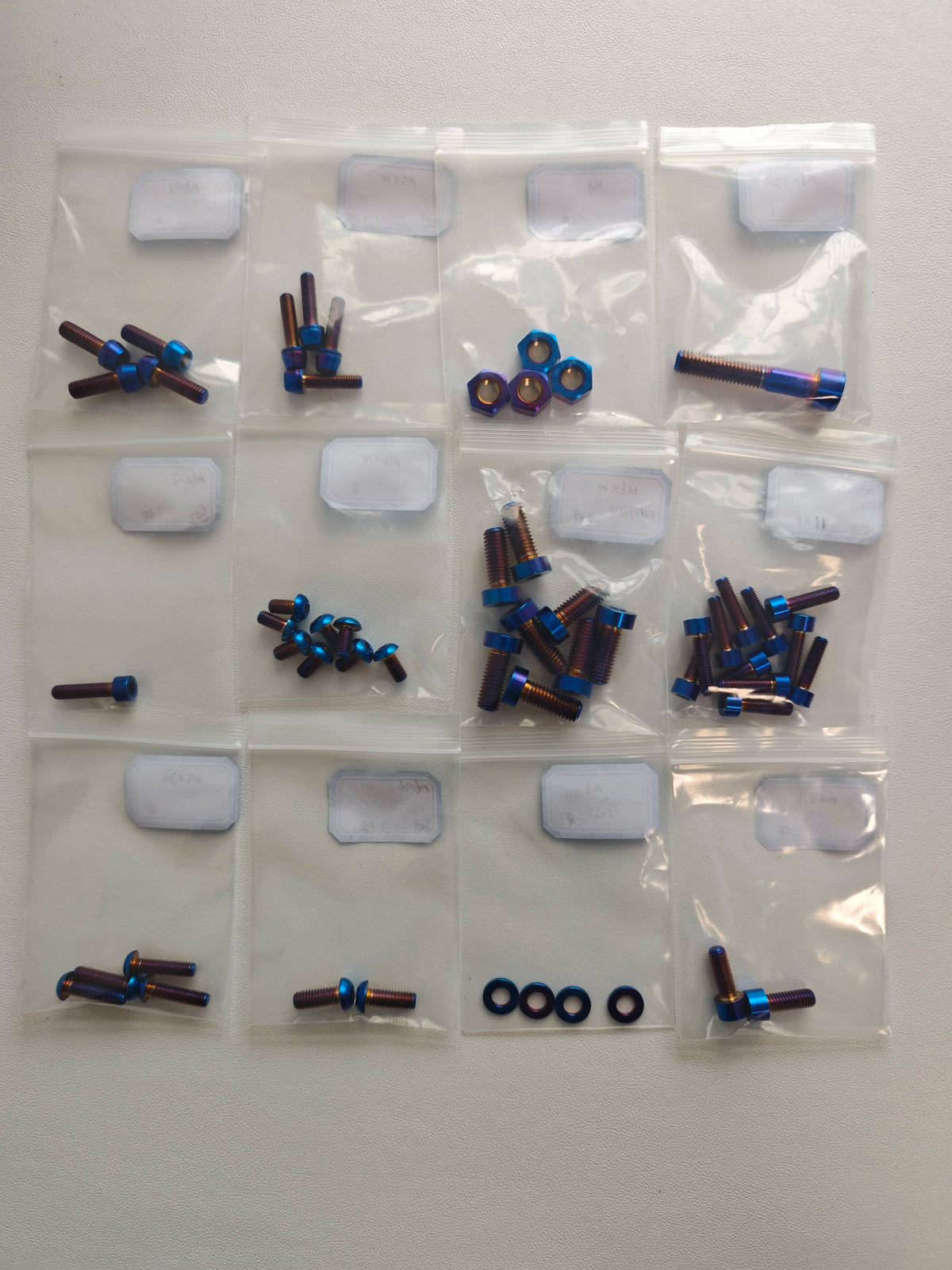 (STANDARD 59 BOLT KIT) Titanium Bolt Kit for Sur-Ron Light Bee X / Segway X160 X260 / 79Bike Falcon