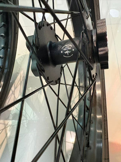 Surron LBX 17" In Chrome Super Moto Wheel Set