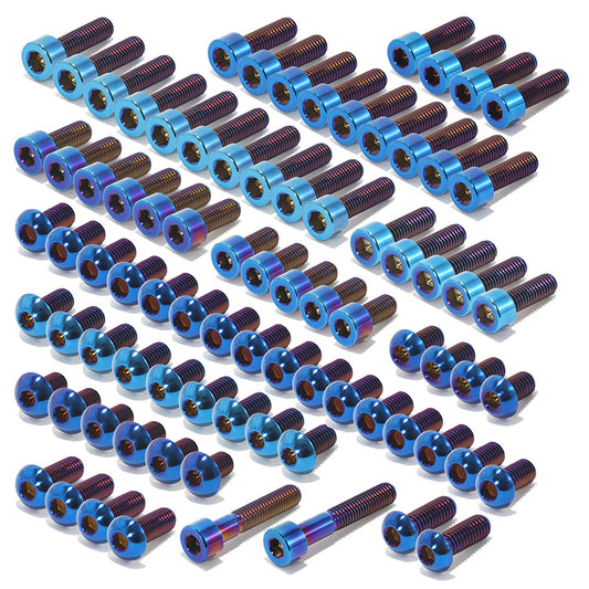 (EXTREME 110 BOLT KIT) Titanium Bolt Kit for Sur-Ron Light Bee X / Segway X160 X260 / 79Bike Falcon