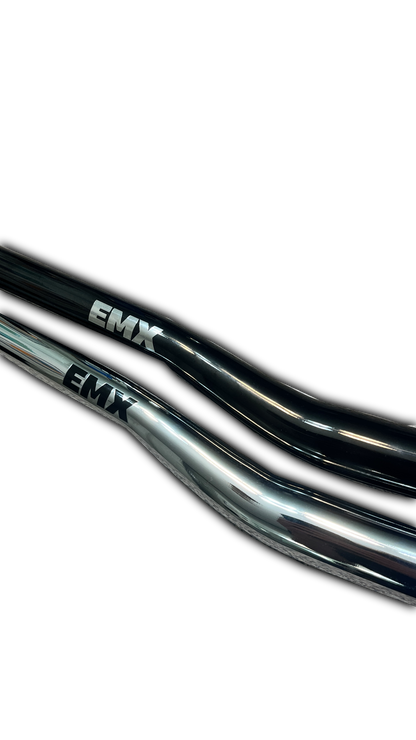 EMX Supply Chrome / GLOSSY BLACK  SL2  emoto Handlebars ( 31.8mm)