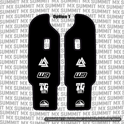 DNM Fork Guard Decal