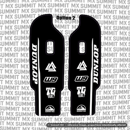DNM Fork Guard Decal